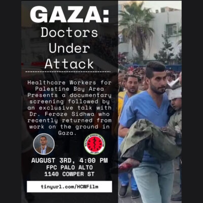Film showing Gaza: Doctors Under Attack